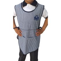 BATA AZUL 1er año uniformes escolares queretaro